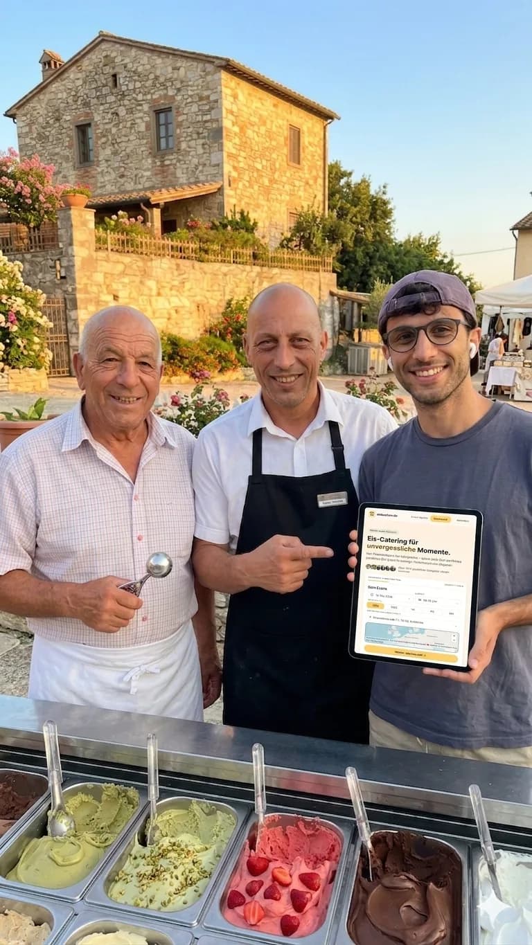 Drei Generationen Gelato-Leidenschaft