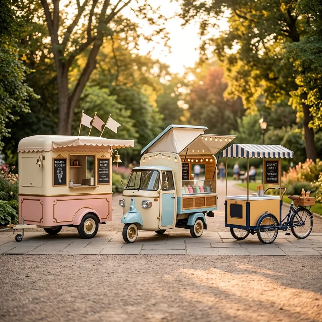 Eiswagen kaufen: Der große Kaufberater für Anhänger, Ape, Eisfahrrad & Co.