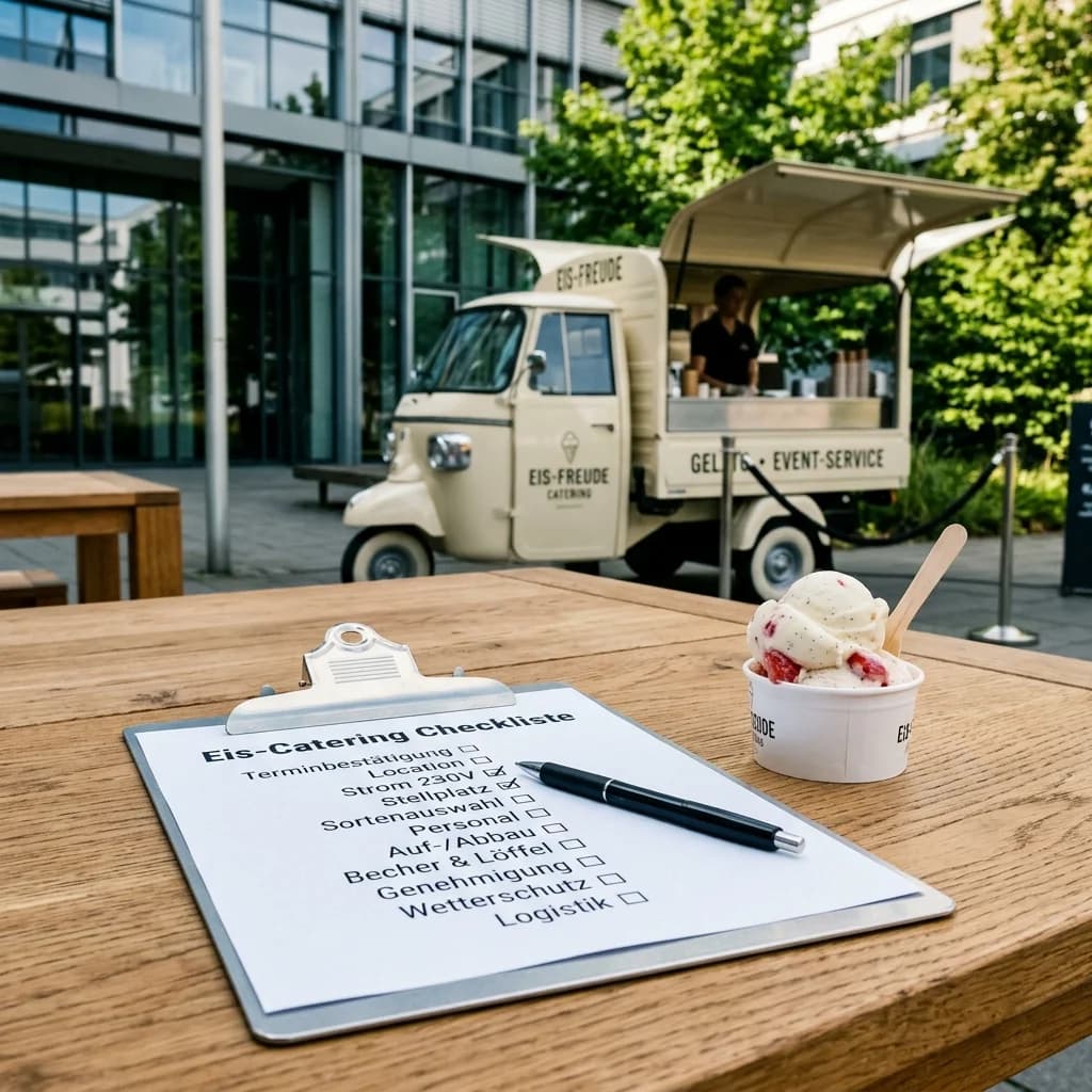 Firmenfeier mit Eiswagen: Der komplette Planungsguide 2026