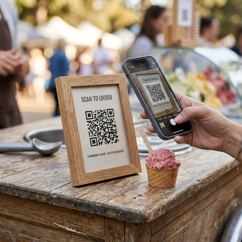 Der QR-Code-Trick: Wie Eismänner schnell mehr Google-Bewertungen sammeln