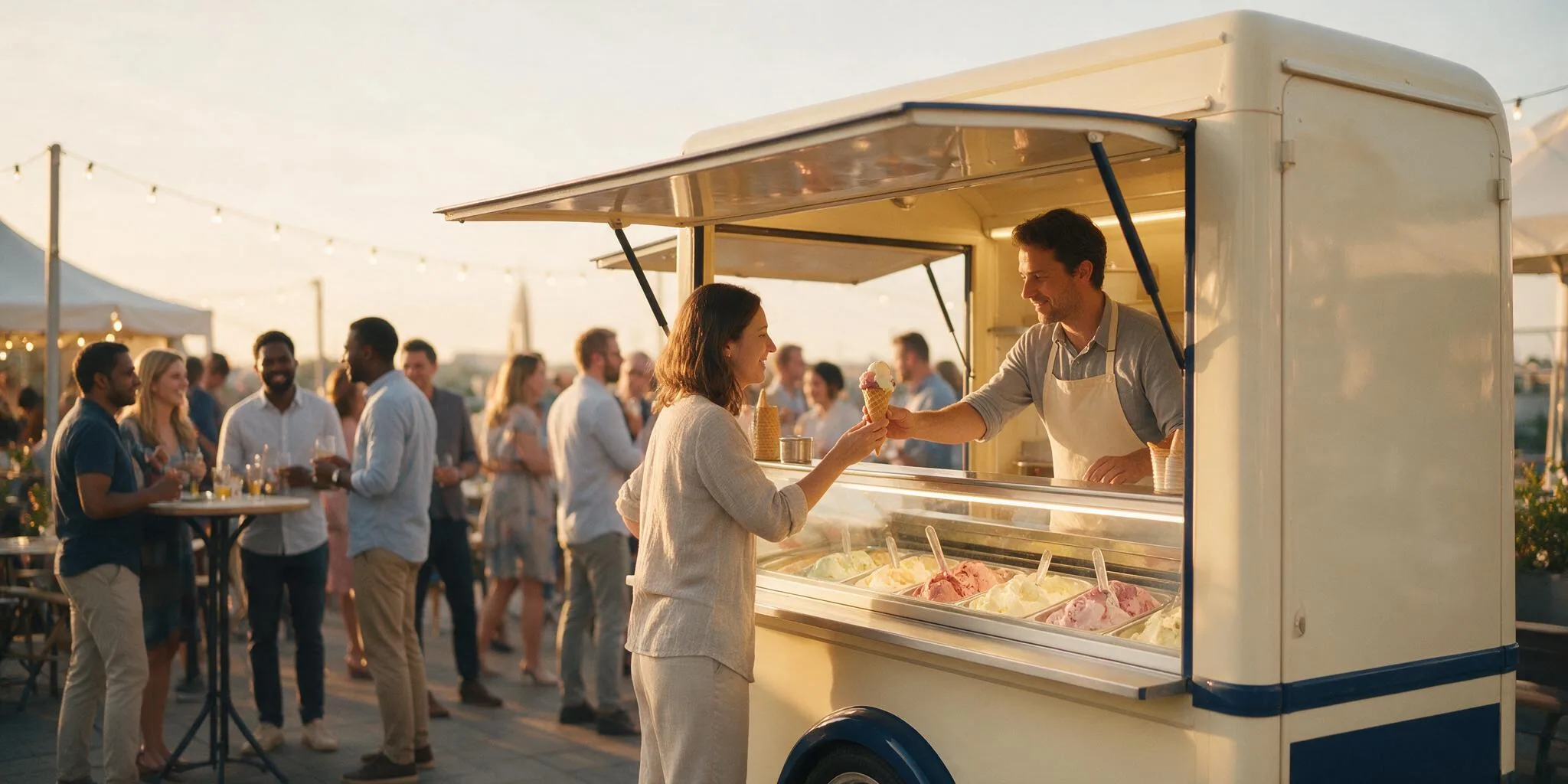 Ice cream van for your company party – reward your team