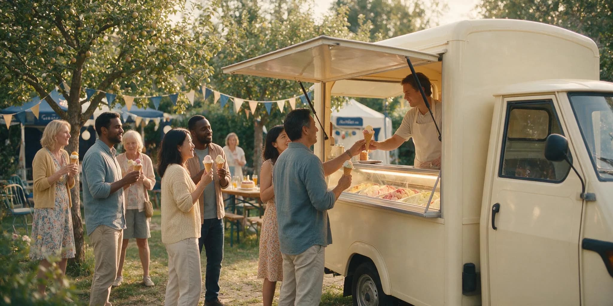 Hire an ice cream van for a birthday – the coolest highlight for your party