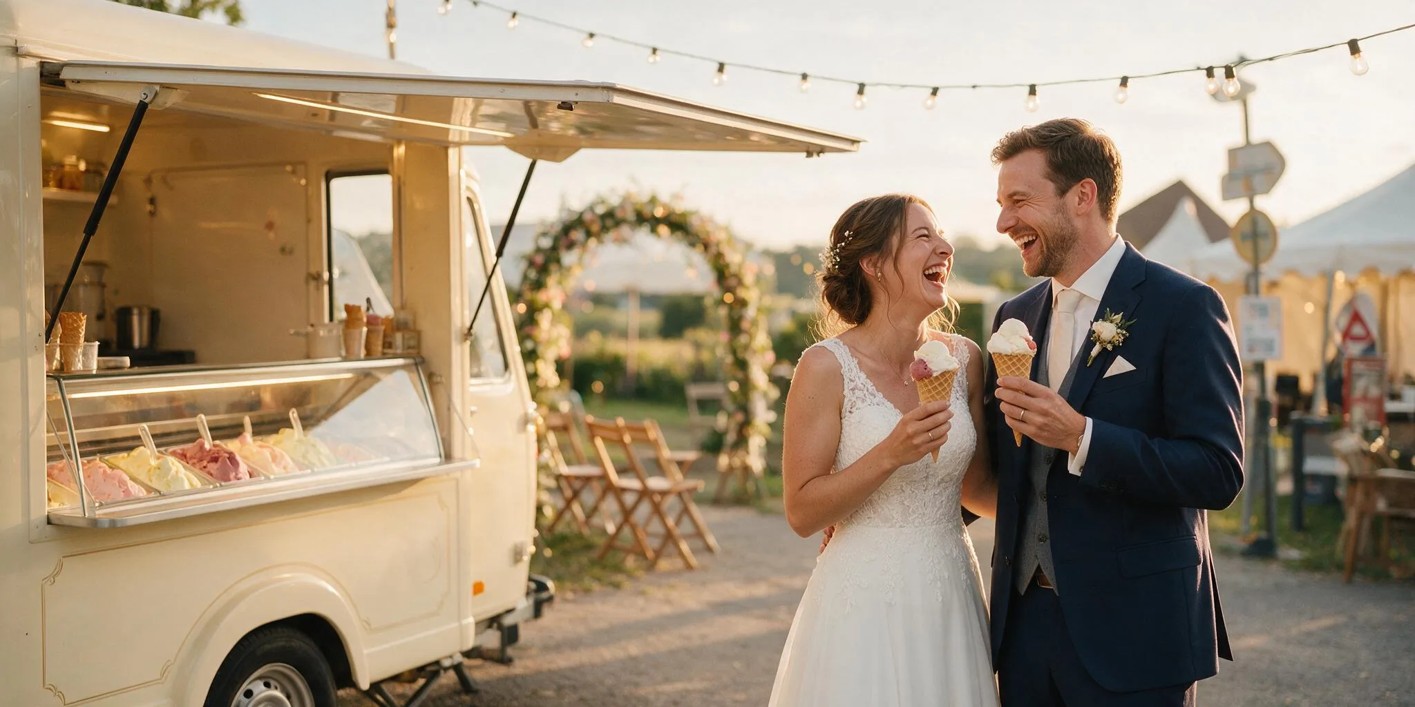 Hire an ice cream van for your wedding – the highlight for all your guests