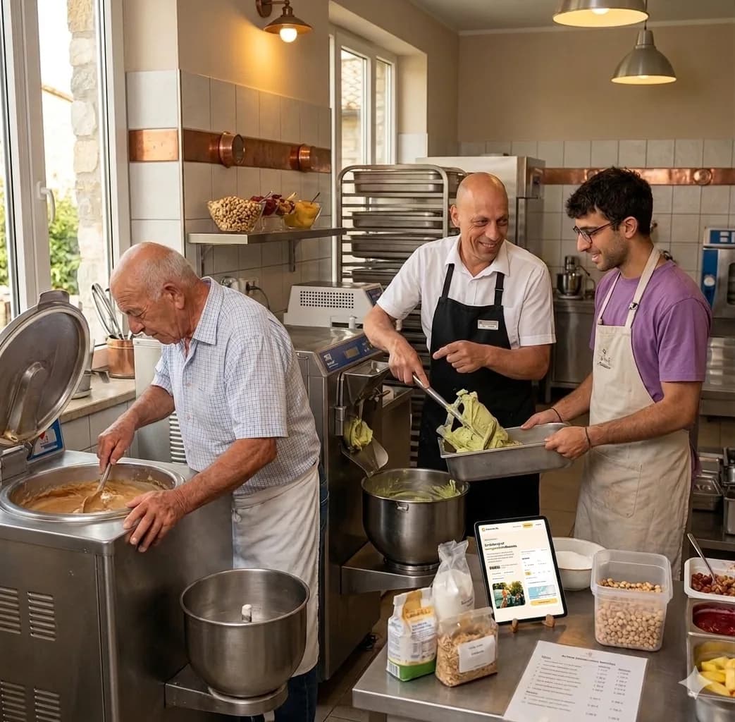 Drei Generationen Eis-Leidenschaft