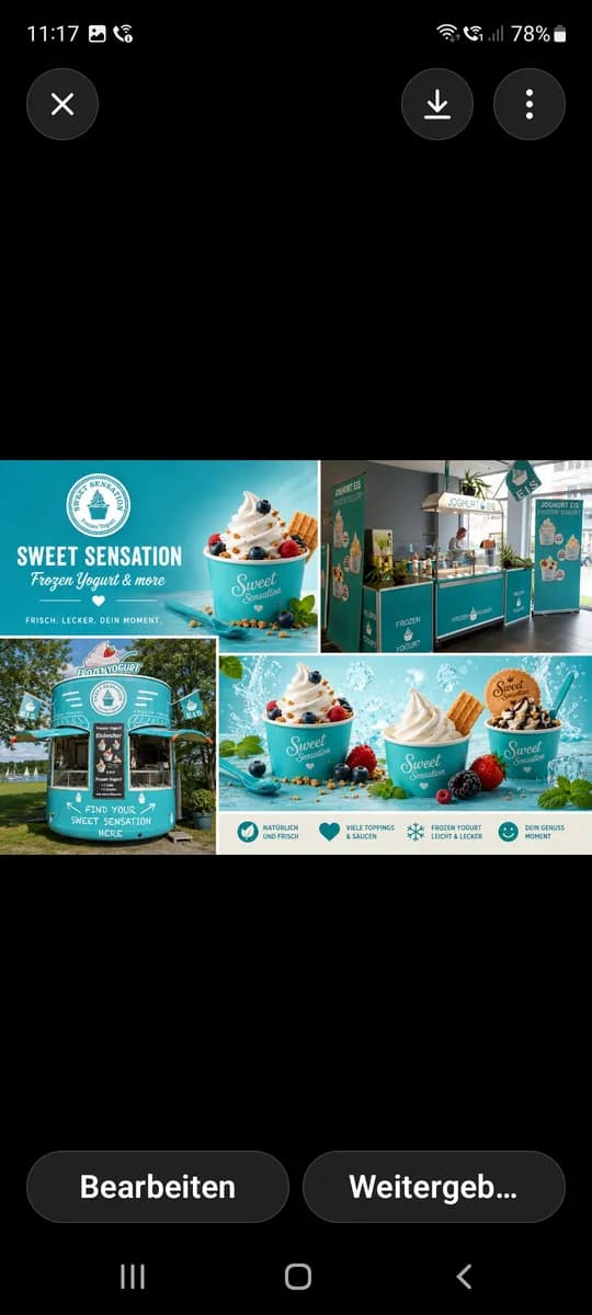 Eiswagen Sweet Sensation mieten in Waldbrunn